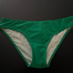 Cupshe Women's Hipster Bikini Bottoms (Green, L) NWT